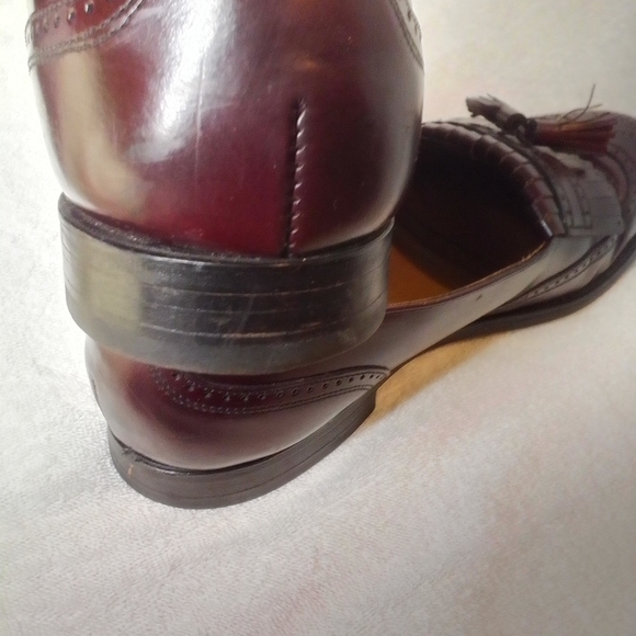 Bostonian Classic Cordova Wing Tip Old Skool Style  Loafers Men's Dress … - Picture 6 of 7